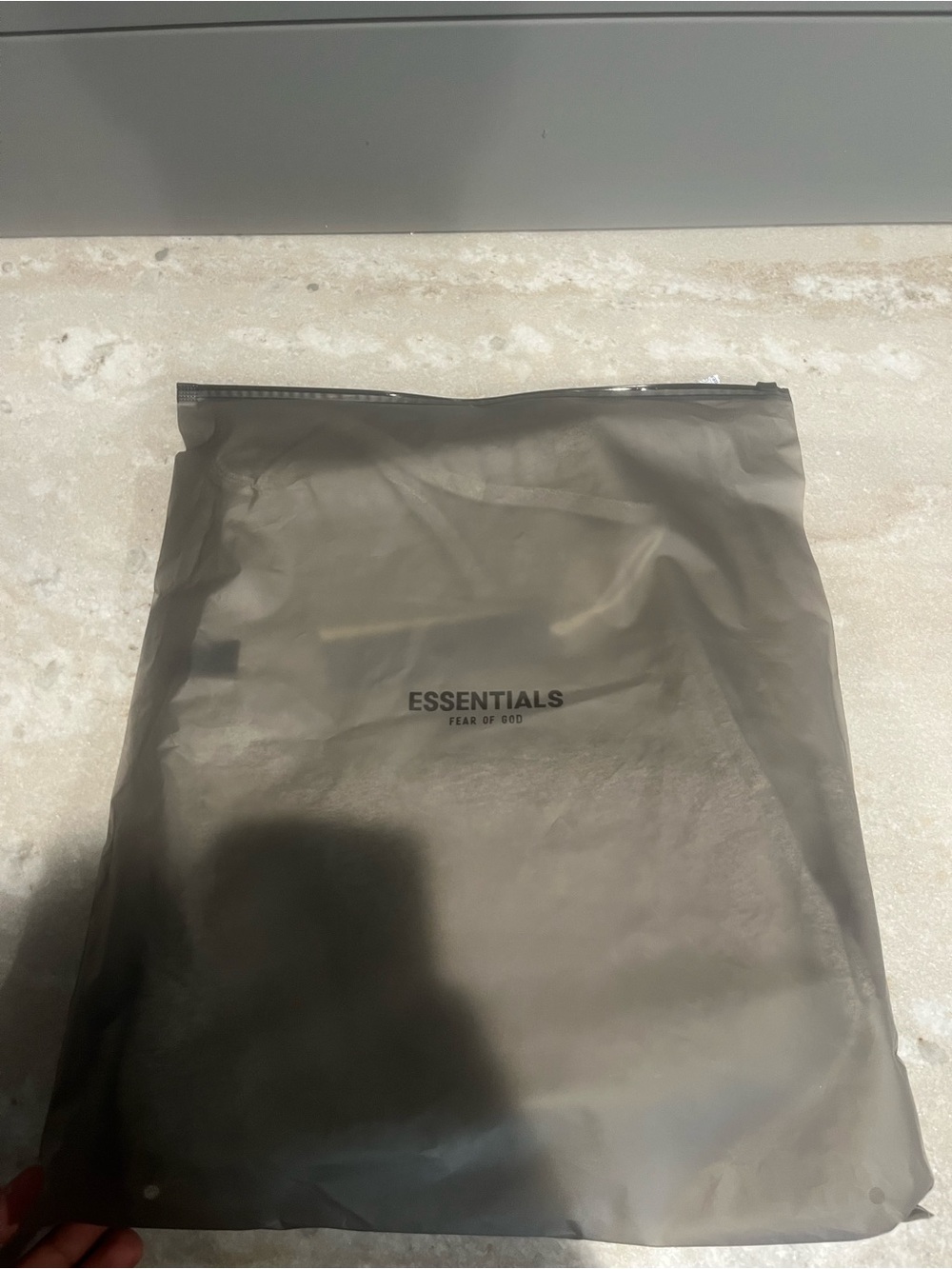 Fear of God Essentials Black Toiletry Pouch